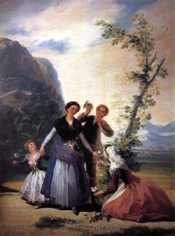 Francisco Goya Spring Norge oil painting art